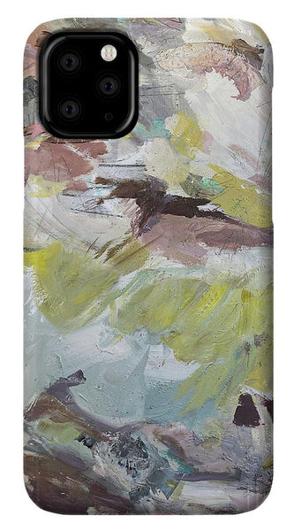 Brahms Symphony No. 1 - Abstract Expressionism Large Painting - Phone Case
