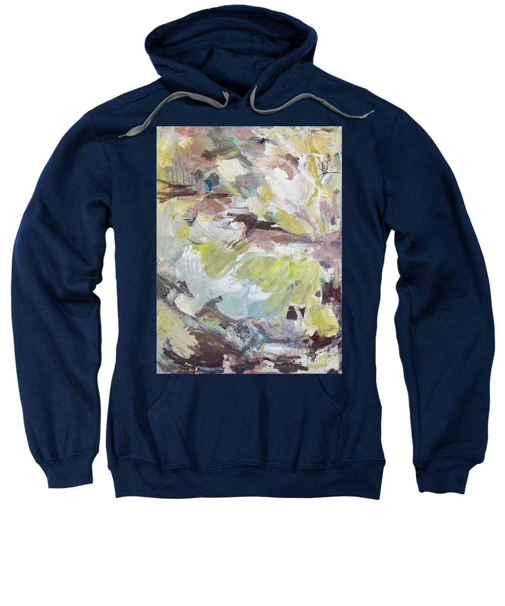 Brahms Symphony No. 1 - Abstract Expressionism Large Painting - Sweatshirt