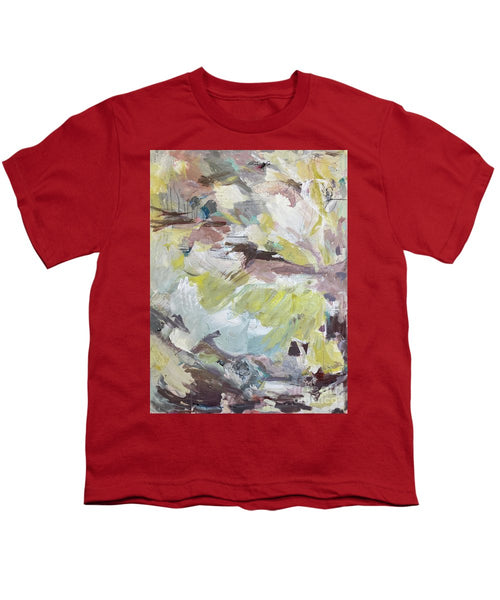 Brahms Symphony No. 1 - Abstract Expressionism Large Painting - Youth T-Shirt