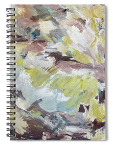 Brahms Symphony No. 1 - Abstract Expressionism Large Painting - Spiral Notebook