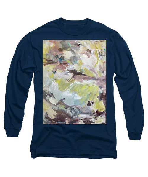 Brahms Symphony No. 1 - Abstract Expressionism Large Painting - Long Sleeve T-Shirt