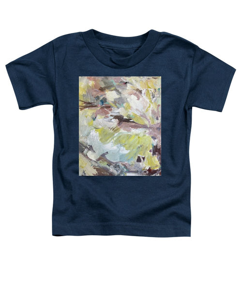 Brahms Symphony No. 1 - Abstract Expressionism Large Painting - Toddler T-Shirt