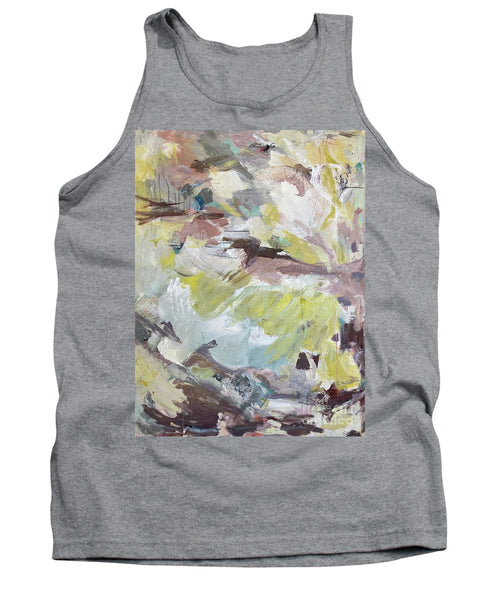 Brahms Symphony No. 1 - Abstract Expressionism Large Painting - Tank Top