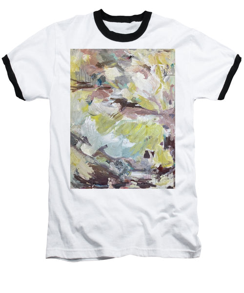Brahms Symphony No. 1 - Abstract Expressionism Large Painting - Baseball T-Shirt