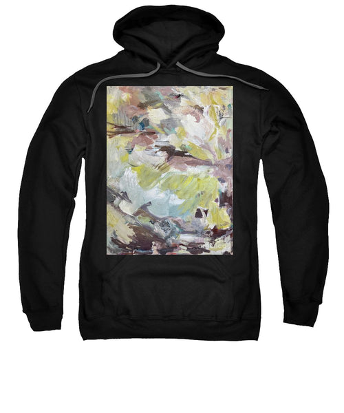 Brahms Symphony No. 1 - Abstract Expressionism Large Painting - Sweatshirt