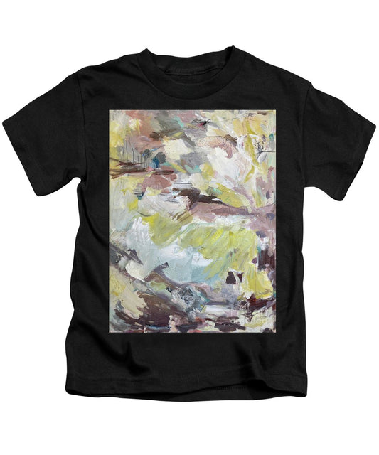 Brahms Symphony No. 1 - Abstract Expressionism Large Painting - Kids T-Shirt