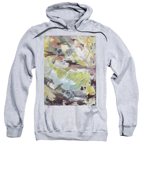 Brahms Symphony No. 1 - Abstract Expressionism Large Painting - Sweatshirt