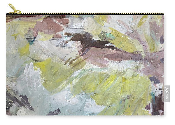 Brahms Symphony No. 1 - Abstract Expressionism Large Painting - Zip Pouch