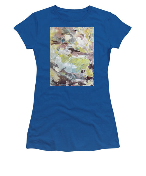 Brahms Symphony No. 1 - Abstract Expressionism Large Painting - Women's T-Shirt