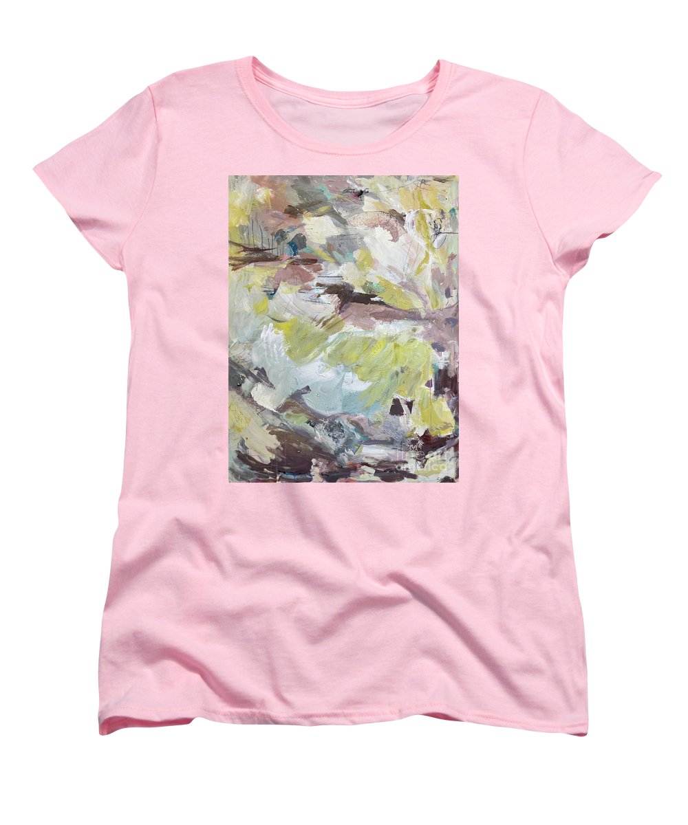 Brahms Symphony No. 1 - Abstract Expressionism Large Painting - Women's T-Shirt (Standard Fit)