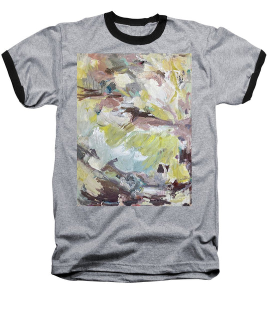 Brahms Symphony No. 1 - Abstract Expressionism Large Painting - Baseball T-Shirt
