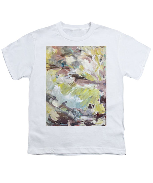 Brahms Symphony No. 1 - Abstract Expressionism Large Painting - Youth T-Shirt