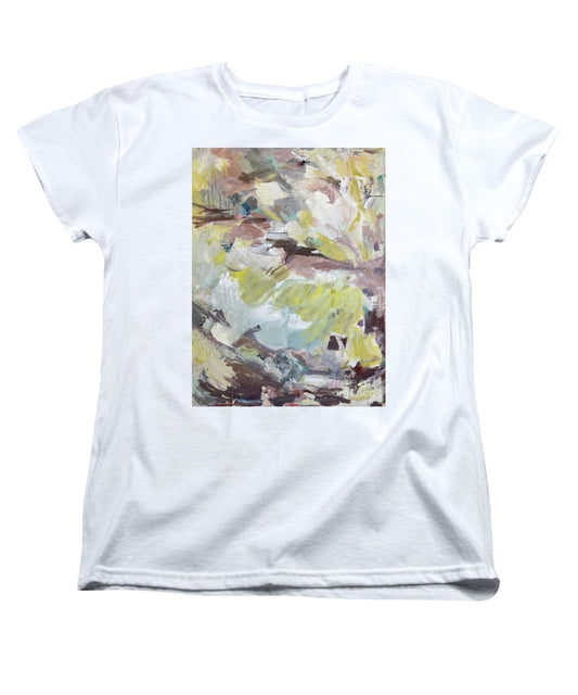 Brahms Symphony No. 1 - Abstract Expressionism Large Painting - Women's T-Shirt (Standard Fit)