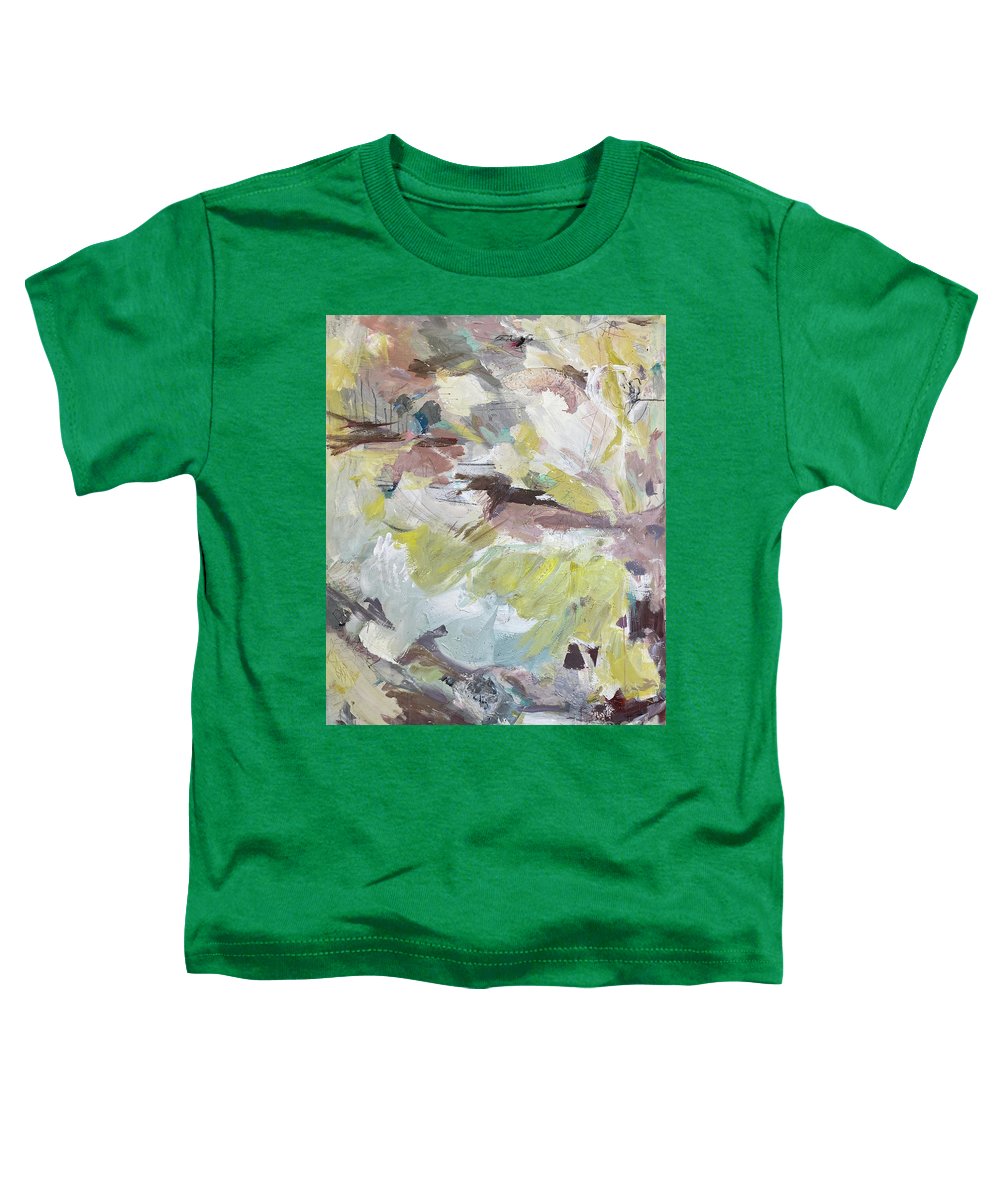 Brahms Symphony No. 1 - Abstract Expressionism Large Painting - Toddler T-Shirt
