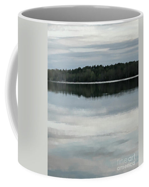 Berkshires - Stockbridge Bowl Fantasy - Lake Mahkeenac Grey - Mug