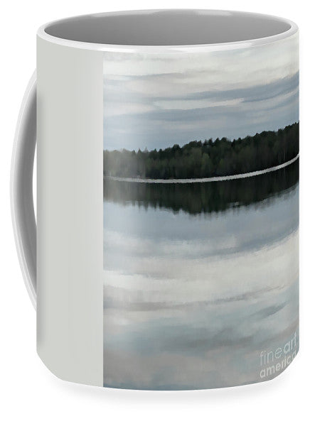 Berkshires - Stockbridge Bowl Fantasy - Lake Mahkeenac Grey - Mug