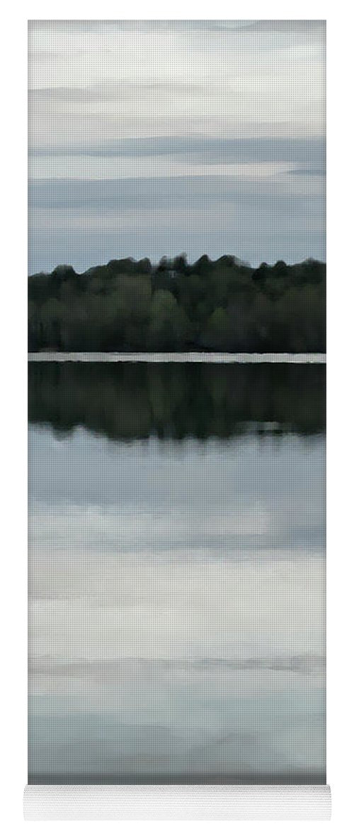 Berkshires - Stockbridge Bowl Fantasy - Lake Mahkeenac Grey - Yoga Mat