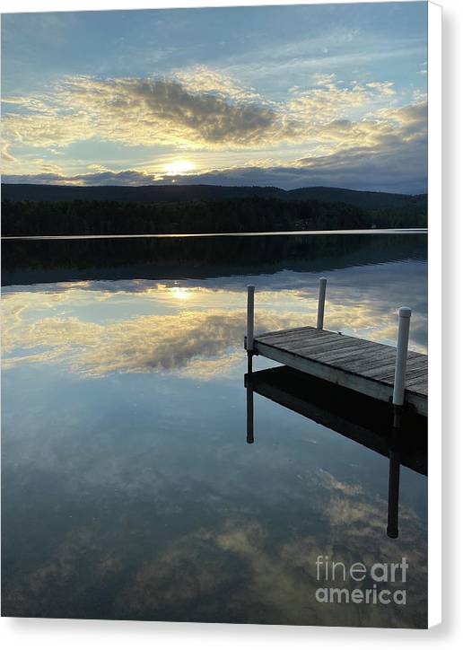 Stockbridge Bowl - Last Boat 2 - Canvas Print