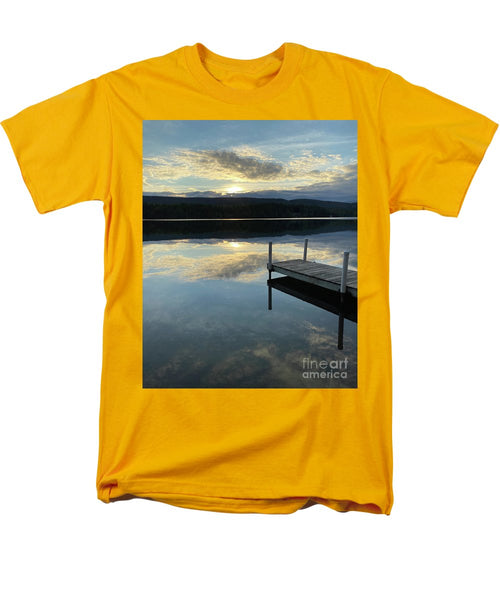 Berkshires - Last Boat 2 - Lake Sunset Summer Stockbridge - Men's T-Shirt  (Regular Fit)