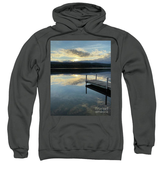 Berkshires - Last Boat 2 - Lake Sunset Summer Stockbridge - Sweatshirt