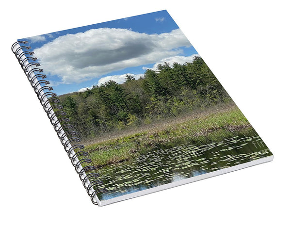 Berkshires - Stockbridge Lily Pads 5 - Spiral Notebook