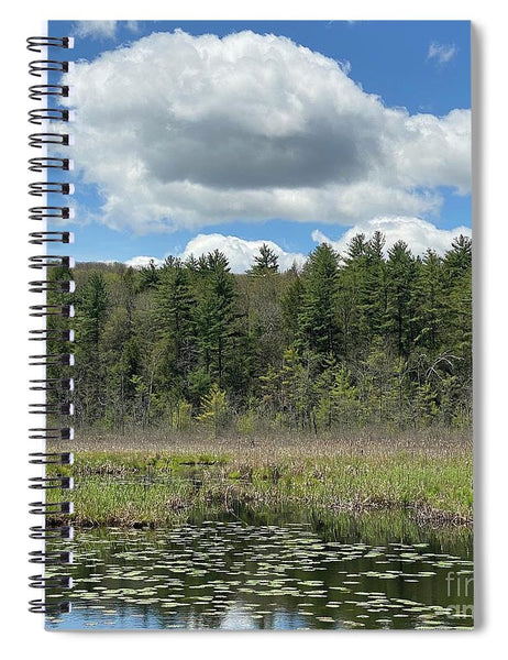Berkshires - Stockbridge Lily Pads 5 - Spiral Notebook