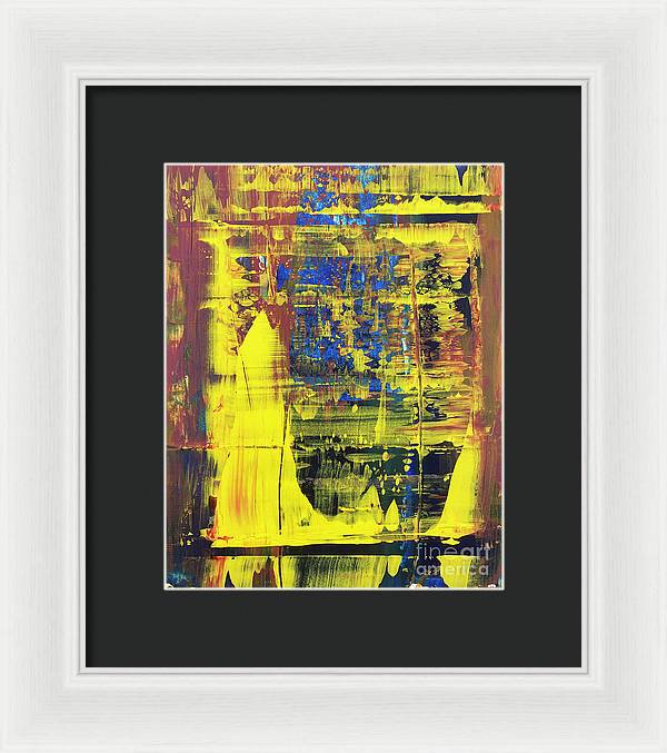 Translation No 3 of Op 87 Prelude no22 in G minor Moderato non troppo by D Shostakovich - Framed Print