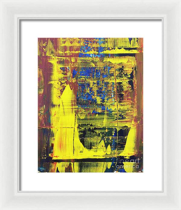 Translation No 3 of Op 87 Prelude no22 in G minor Moderato non troppo by D Shostakovich - Framed Print