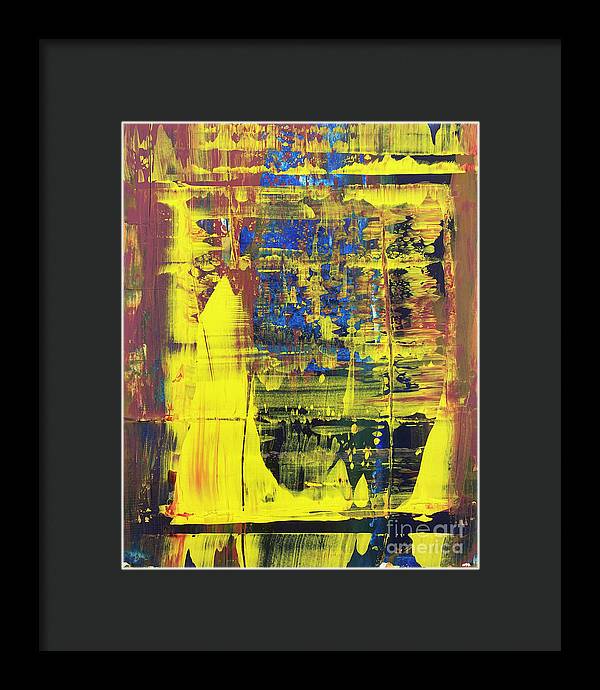 Translation No 3 of Op 87 Prelude no22 in G minor Moderato non troppo by D Shostakovich - Framed Print