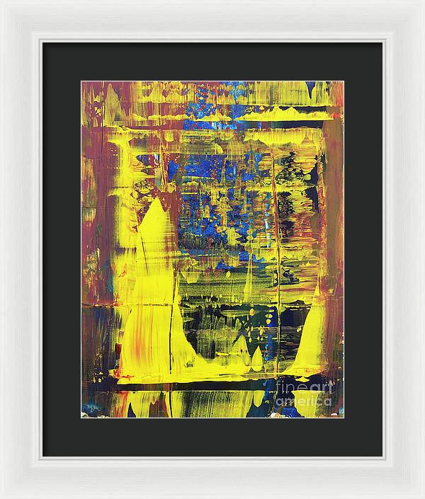 Translation No 3 of Op 87 Prelude no22 in G minor Moderato non troppo by D Shostakovich - Framed Print
