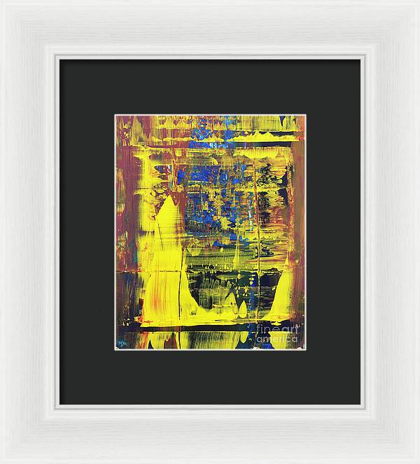 Translation No 3 of Op 87 Prelude no22 in G minor Moderato non troppo by D Shostakovich - Framed Print