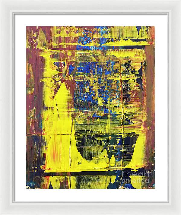 Translation No 3 of Op 87 Prelude no22 in G minor Moderato non troppo by D Shostakovich - Framed Print