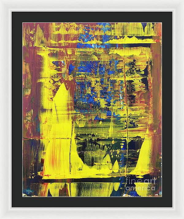 Translation No 3 of Op 87 Prelude no22 in G minor Moderato non troppo by D Shostakovich - Framed Print