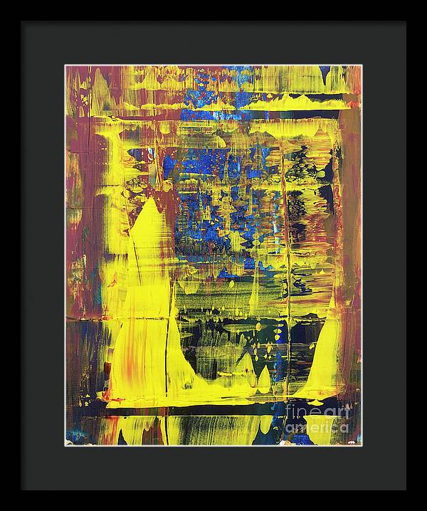 Translation No 3 of Op 87 Prelude no22 in G minor Moderato non troppo by D Shostakovich - Framed Print