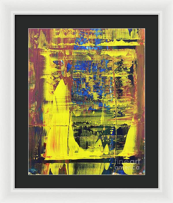 Translation No 3 of Op 87 Prelude no22 in G minor Moderato non troppo by D Shostakovich - Framed Print
