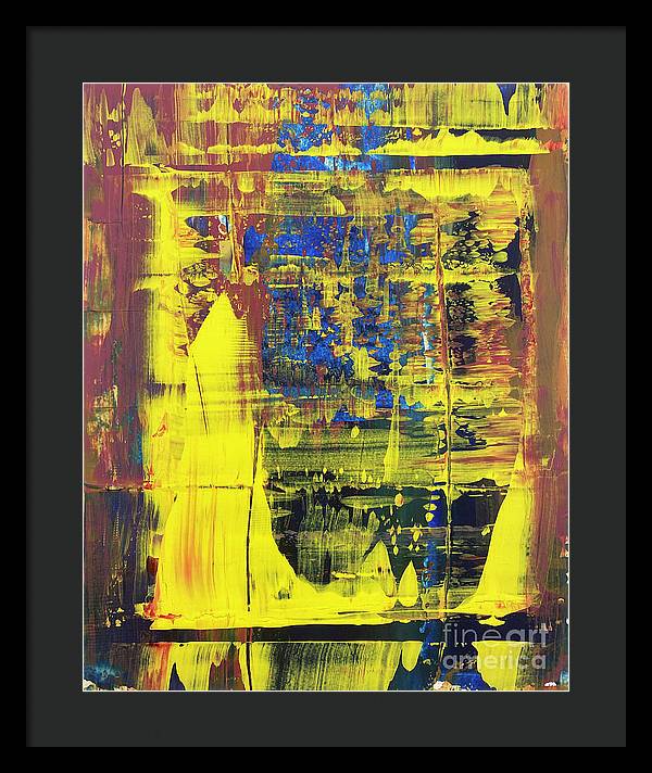 Translation No 3 of Op 87 Prelude no22 in G minor Moderato non troppo by D Shostakovich - Framed Print