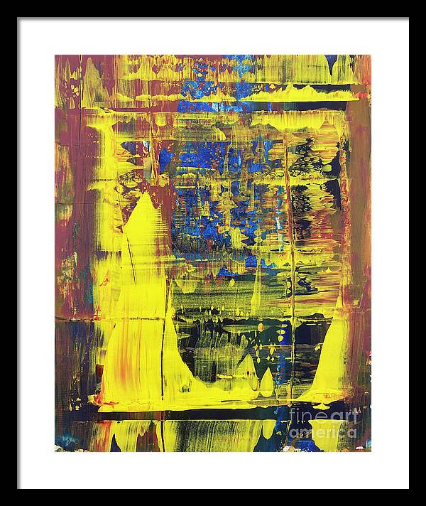 Translation No 3 of Op 87 Prelude no22 in G minor Moderato non troppo by D Shostakovich - Framed Print