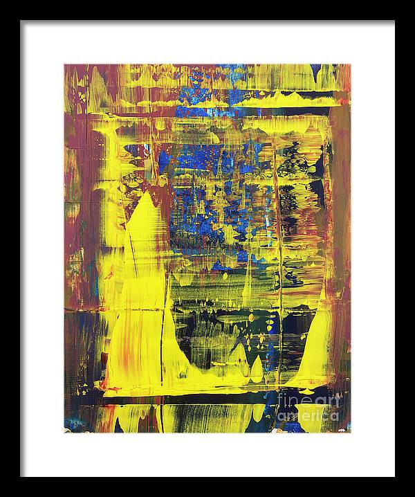 Translation No 3 of Op 87 Prelude no22 in G minor Moderato non troppo by D Shostakovich - Framed Print