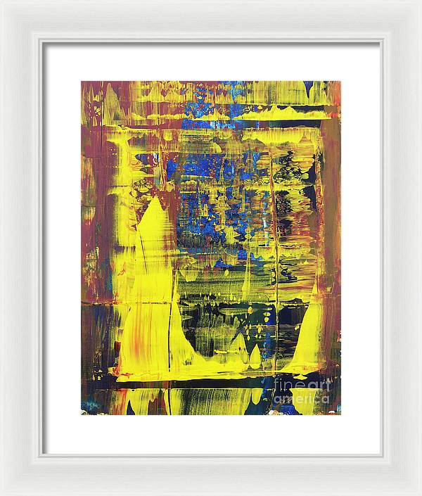 Translation No 3 of Op 87 Prelude no22 in G minor Moderato non troppo by D Shostakovich - Framed Print