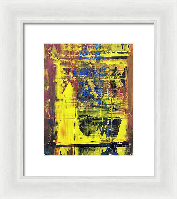 Translation No 3 of Op 87 Prelude no22 in G minor Moderato non troppo by D Shostakovich - Framed Print