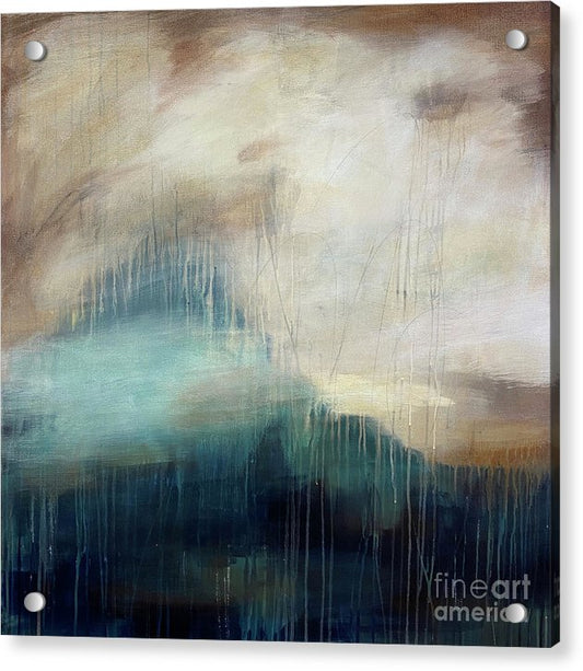 Translation No1 of Nocturne Op15 No3 in G Minor F Chopin - Acrylic Print