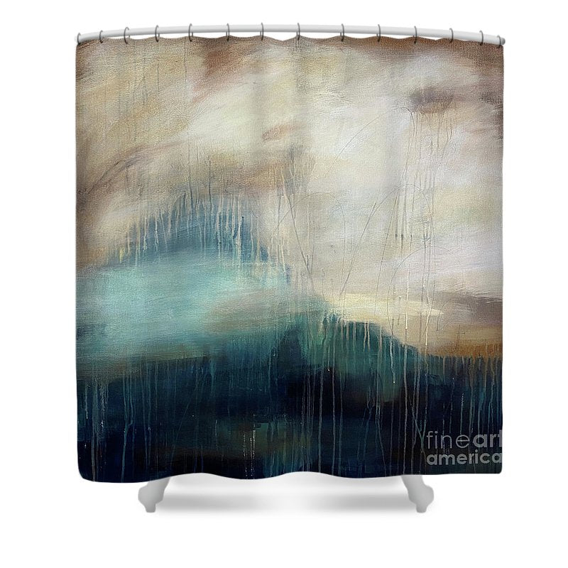 Translation No1 of Nocturne Op15 No3 in G Minor F Chopin - Shower Curtain
