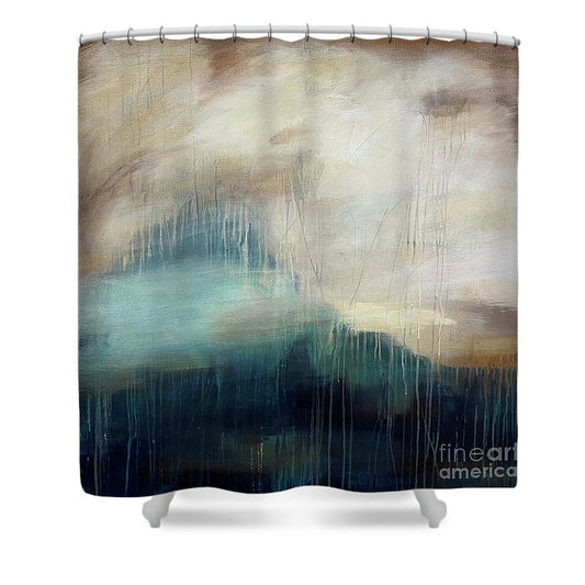 Translation No1 of Nocturne Op15 No3 in G Minor F Chopin - Shower Curtain