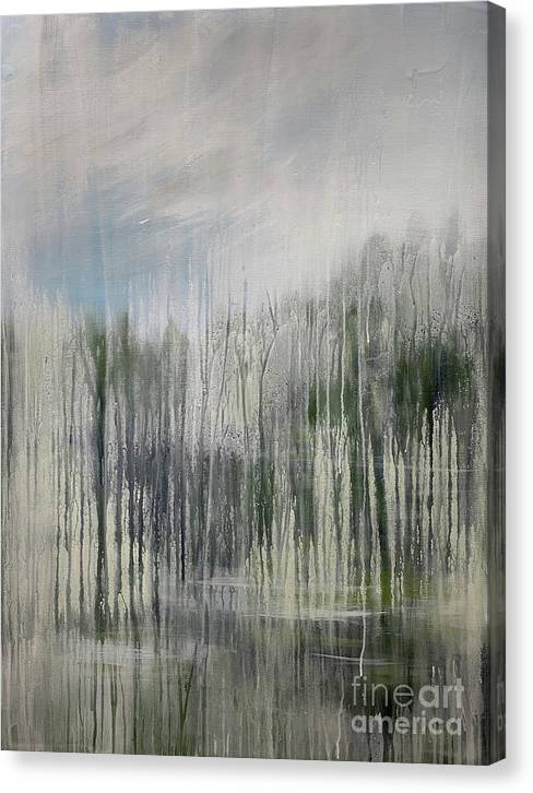 Translation of Nocturne op9 no1 in B flat minor by F Chopin - Canvas Print