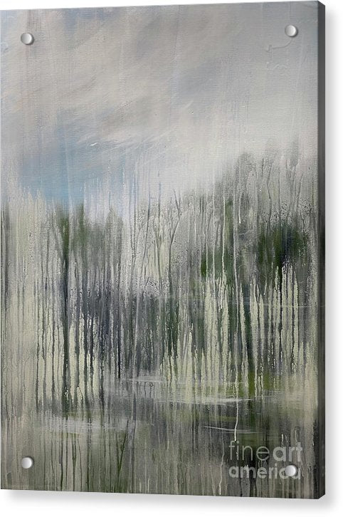 Translation of Nocturne op9 no1 in B flat minor by F Chopin - Acrylic Print
