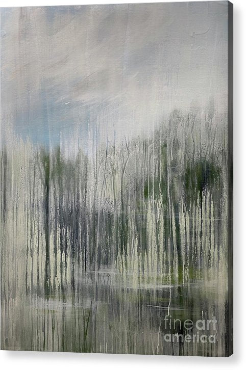 Translation of Nocturne op9 no1 in B flat minor by F Chopin - Acrylic Print