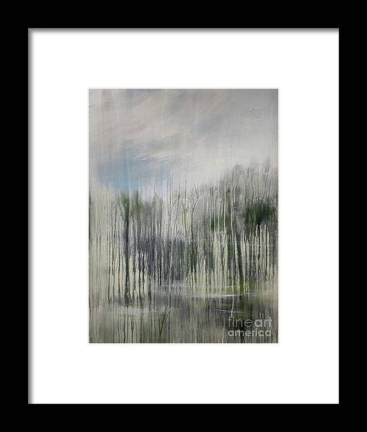 Translation of Nocturne op9 no1 in B flat minor by F Chopin - Framed Print
